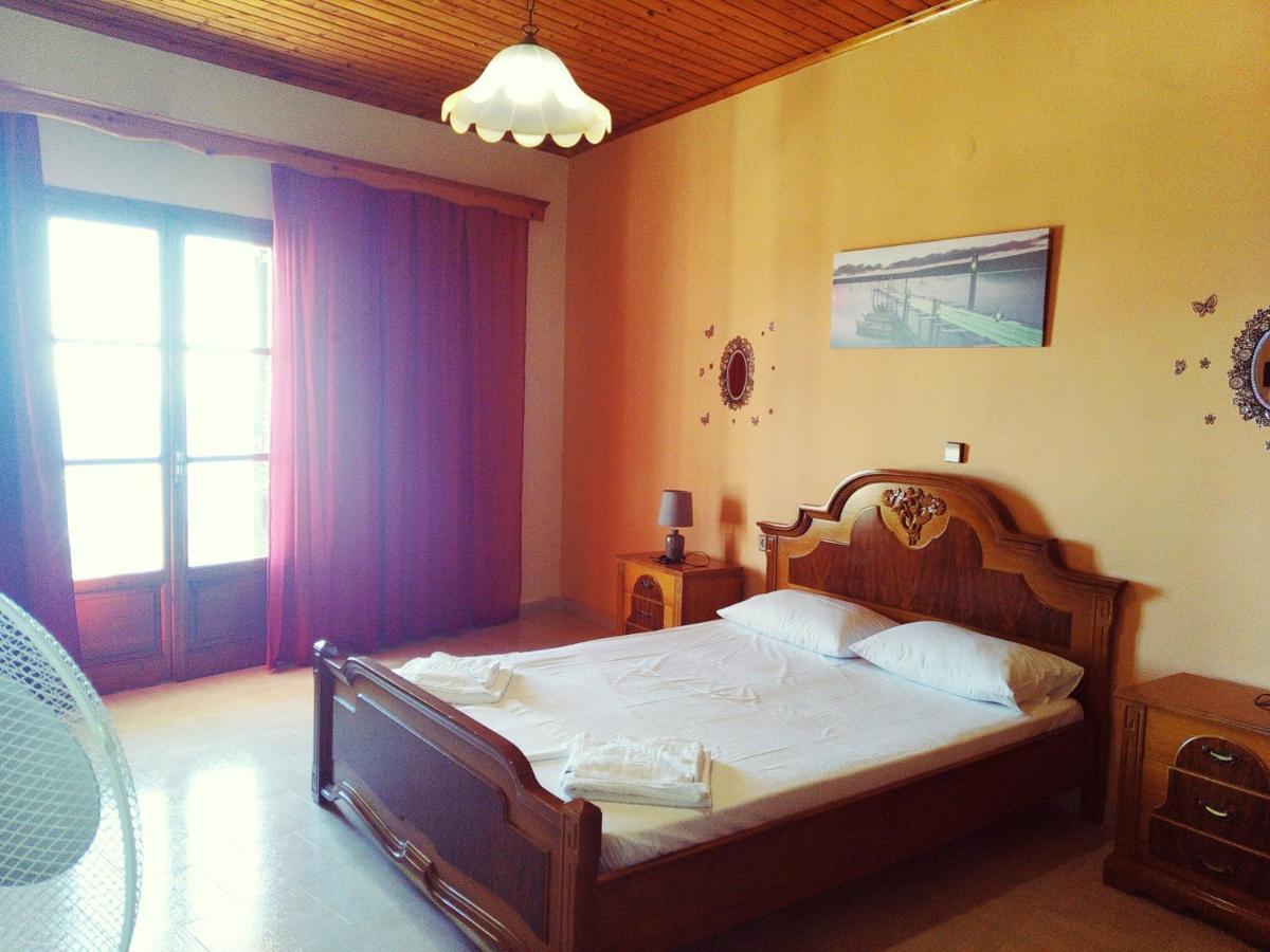 Traditional Panoramic Sea View House Lákones المظهر الخارجي الصورة