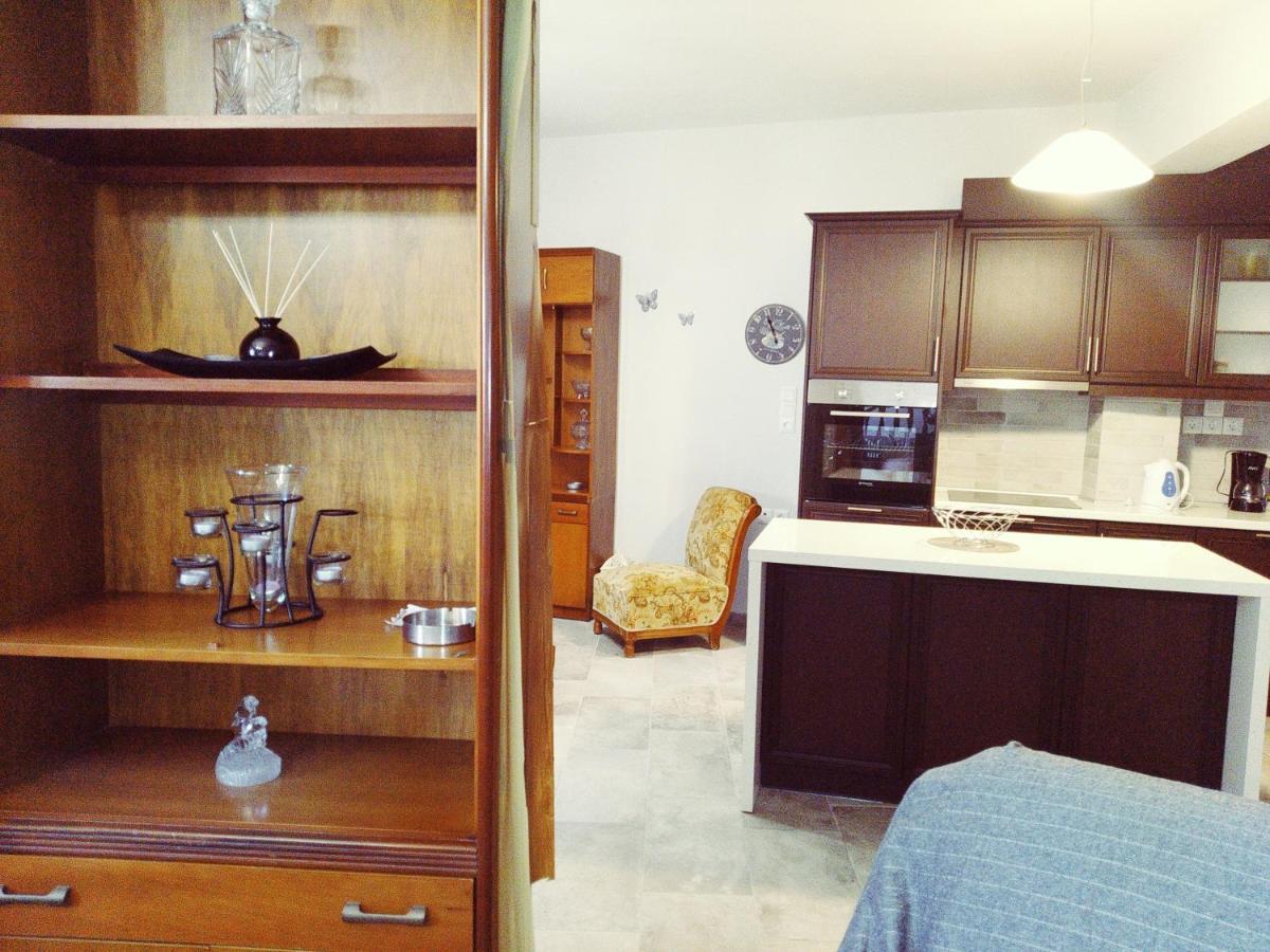Traditional Panoramic Sea View House Lákones المظهر الخارجي الصورة
