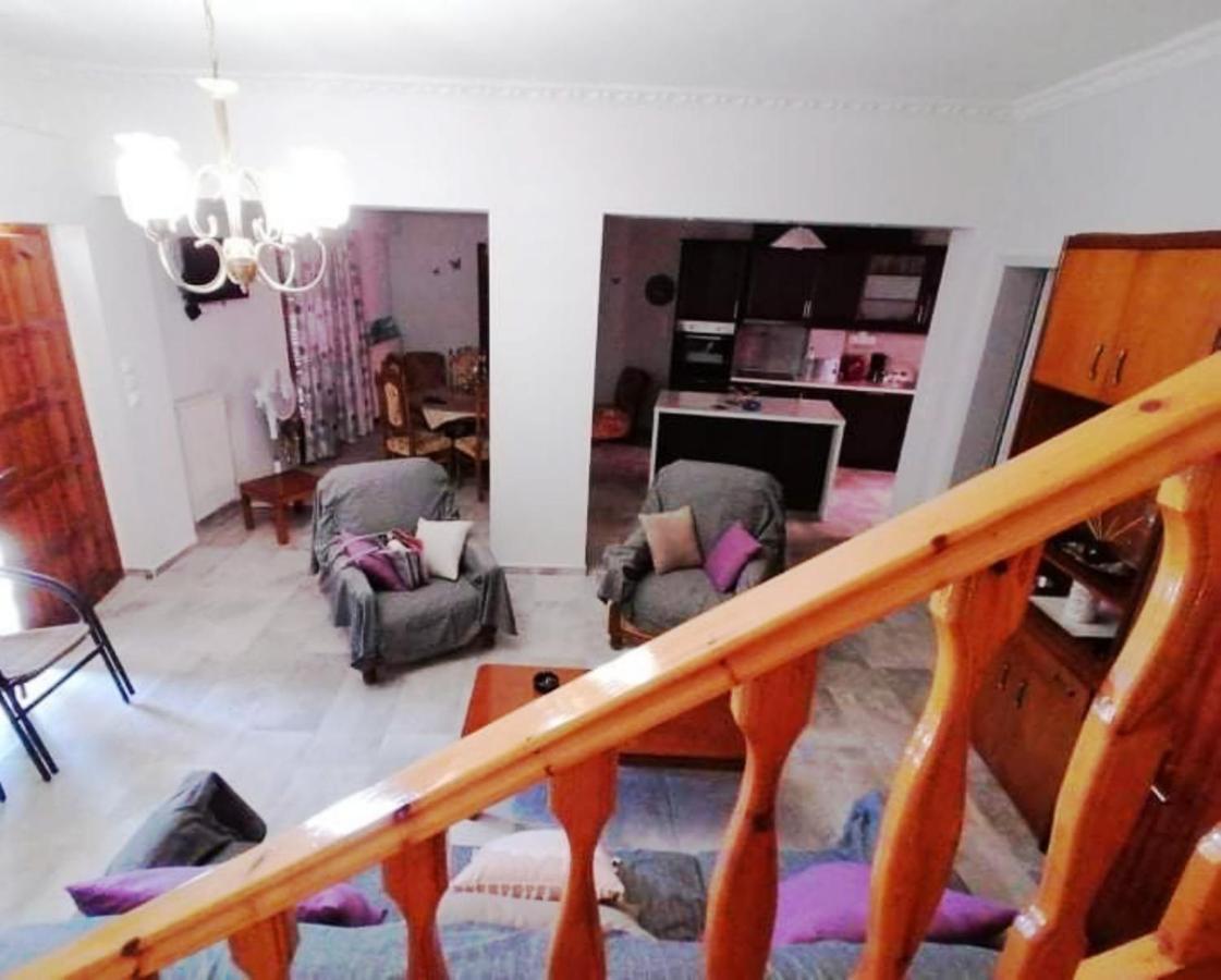 Traditional Panoramic Sea View House Lákones المظهر الخارجي الصورة