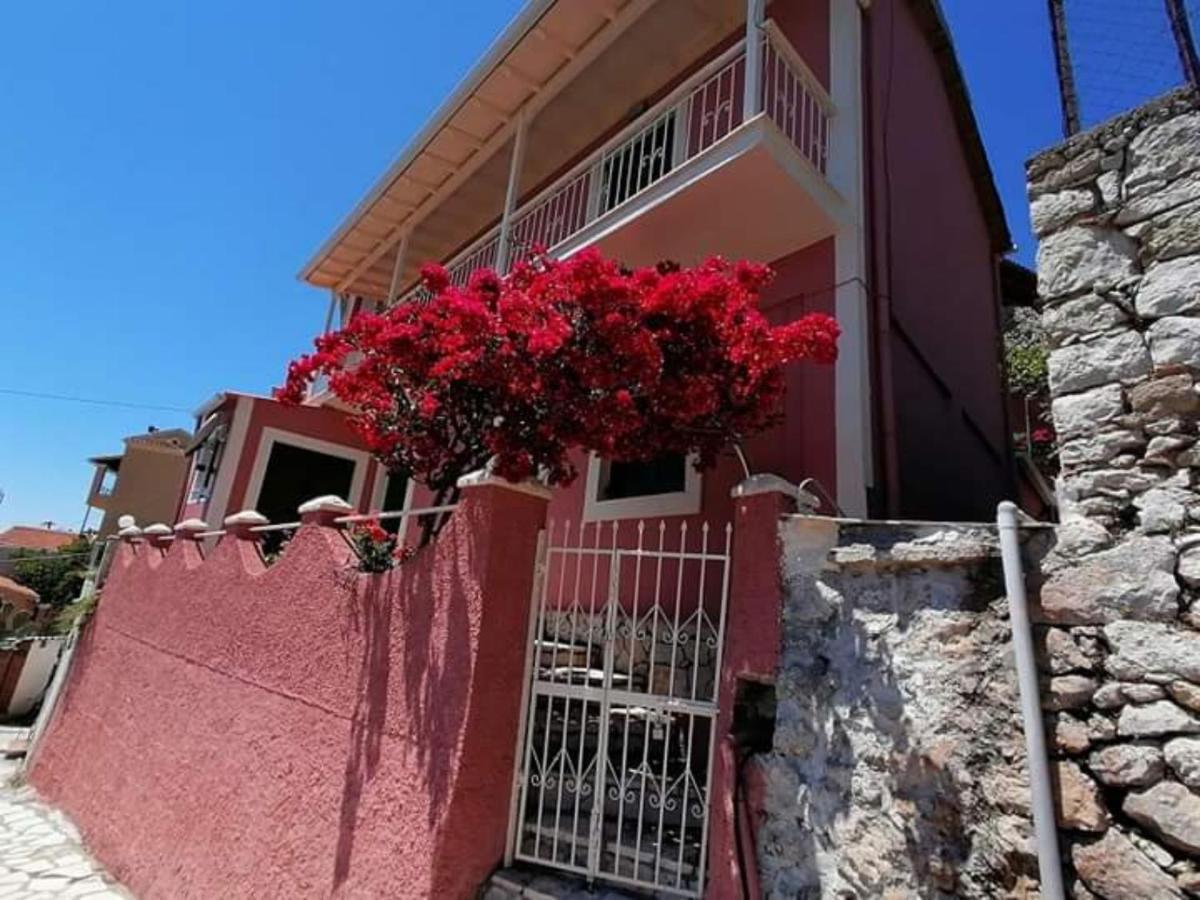 Traditional Panoramic Sea View House Lákones المظهر الخارجي الصورة