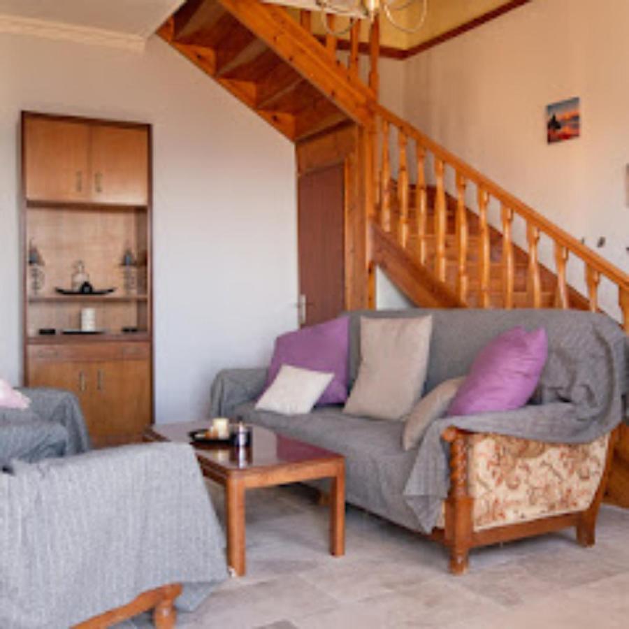 Traditional Panoramic Sea View House Lákones المظهر الخارجي الصورة