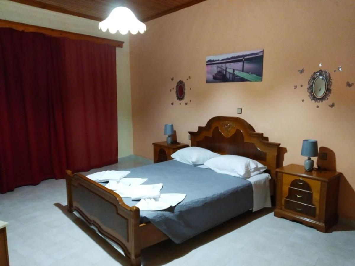 Traditional Panoramic Sea View House Lákones المظهر الخارجي الصورة